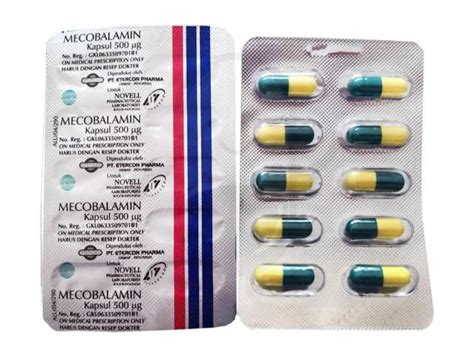Suplemen Mecobalamin: Manfaat, Dosis, Efek .